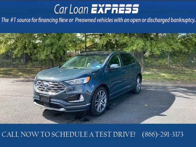 Used 2019  Ford Edge 4d SUV AWD Titanium at CarloanExpress.Com near Hampton, VA