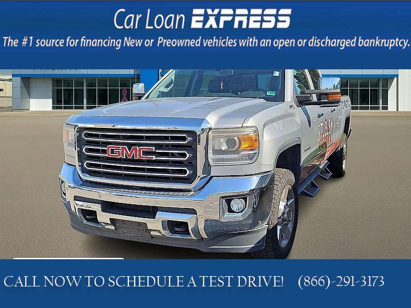Used 2016  GMC Sierra 2500HD 4WD Crew Cab 167&period;7" SLT at CarloanExpress&period;Com near Hampton&comma; VA