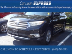 Used 2013  Toyota Highlander 4d SUV AWD Limited at CarloanExpress&period;Com near Hampton&comma; VA
