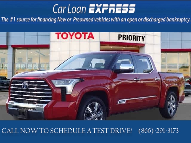 Used 2022  Toyota Tundra Hybrid 4WD Capstone CrewMax 5.5ft Bed at CarloanExpress.Com near Hampton, VA