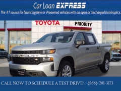 Used 2020  Chevrolet Silverado 1500 4WD Crew Cab 147" Custom at CarloanExpress.Com near Hampton, VA