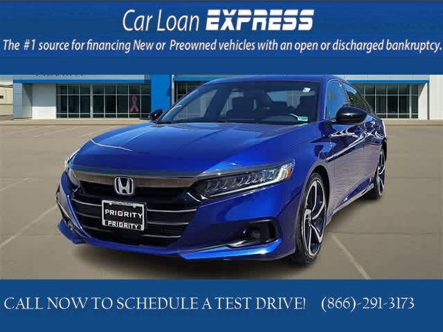 Used 2021  Honda Accord Sedan Sport 1.5T CVT at CarloanExpress.Com near Hampton, VA