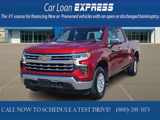 Used 2023  Chevrolet Silverado 1500 4WD Crew Cab 147" LT w/1LT at CarloanExpress.Com near Hampton, VA