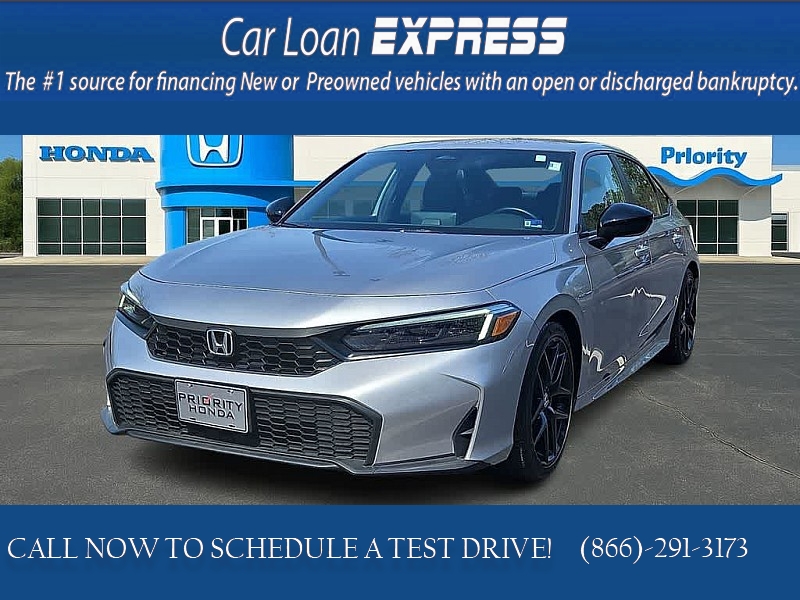 Used 2025  Honda Civic Sedan Sport CVT at CarloanExpress&period;Com near Hampton&comma; VA