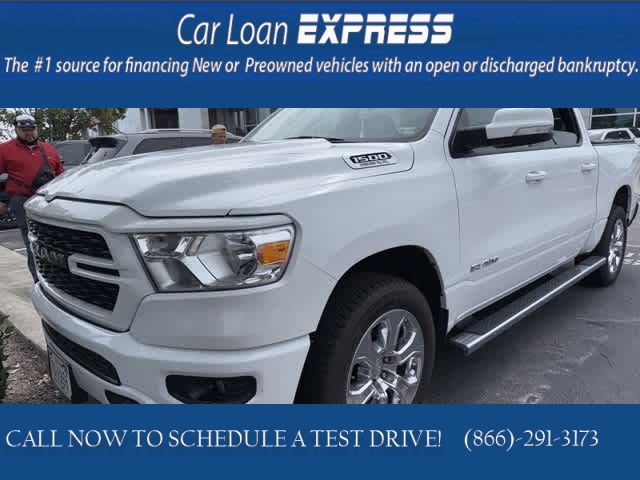 Used 2022  Ram 1500 Big Horn 4x2 Crew Cab 5'7" Box at CarloanExpress.Com near Hampton, VA