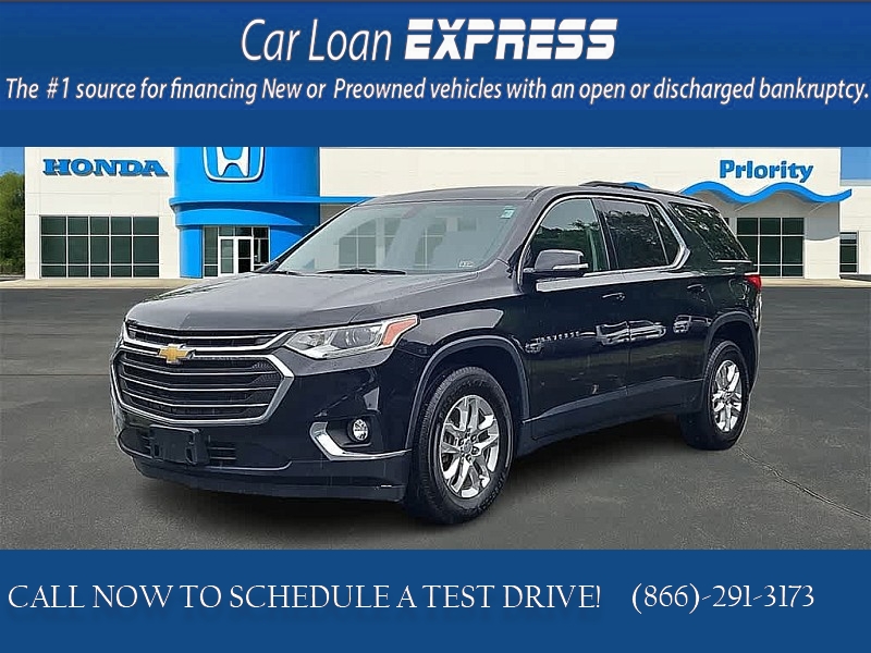 Used 2019  Chevrolet Traverse 4d SUV FWD LT Leather at CarloanExpress.Com near Hampton, VA