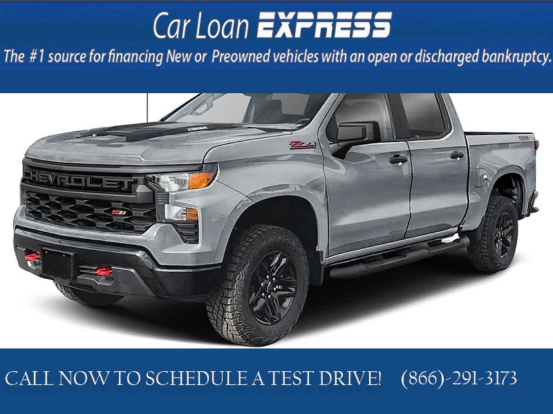 Used 2025  Chevrolet Silverado 1500 4WD Crew Cab 147" Custom Trail Boss at CarloanExpress&period;Com near Hampton&comma; VA