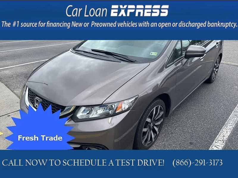 Used 2014  Honda Civic Sedan 4dr CVT EX-L at CarloanExpress.Com near Hampton, VA