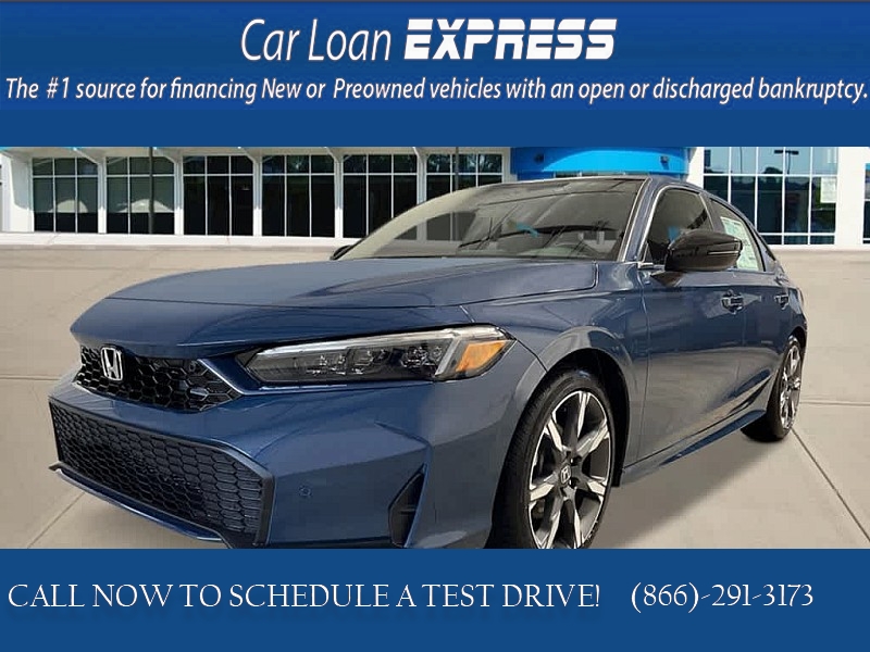 New 2026  Honda Civic Sedan Hybrid Sport Touring CVT at CarloanExpress&period;Com near Hampton&comma; VA