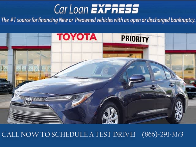 Used 2025  Toyota Corolla LE CVT at CarloanExpress&period;Com near Hampton&comma; VA