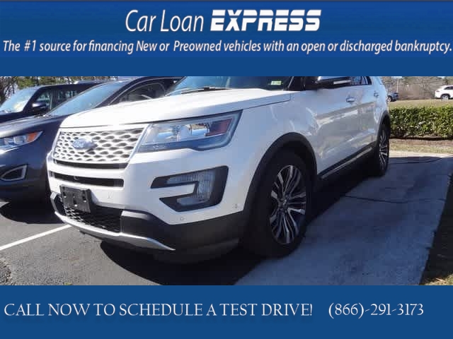 Used 2017  Ford Explorer 4d SUV 4WD Platinum at CarloanExpress.Com near Hampton, VA