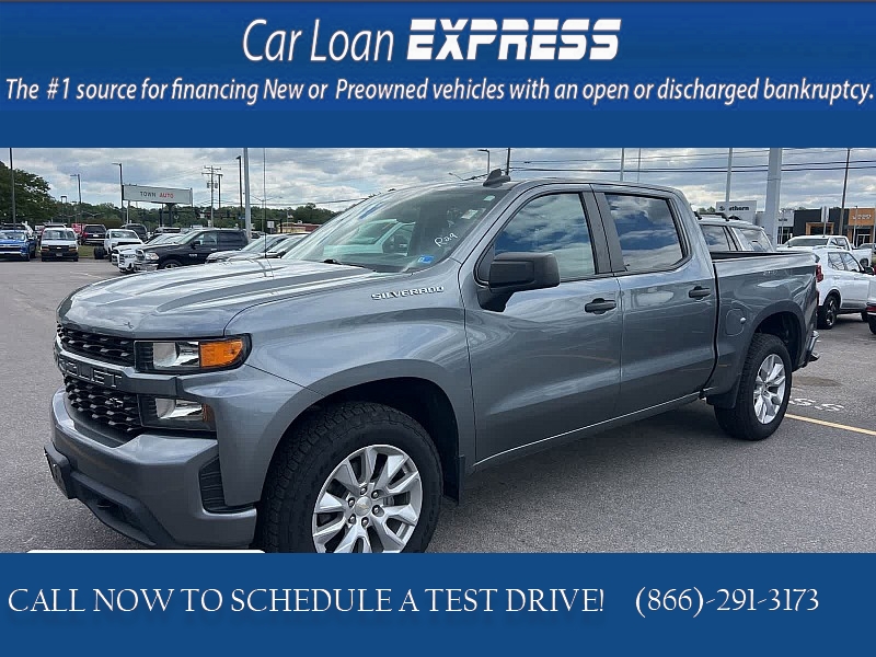 Used 2022  Chevrolet Silverado 1500 LTD 2WD Crew Cab 147" Custom at CarloanExpress&period;Com near Hampton&comma; VA