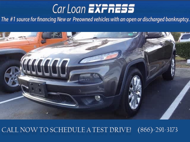 Used 2014  Jeep Cherokee 4d SUV 4WD Limited V6 at CarloanExpress.Com near Hampton, VA