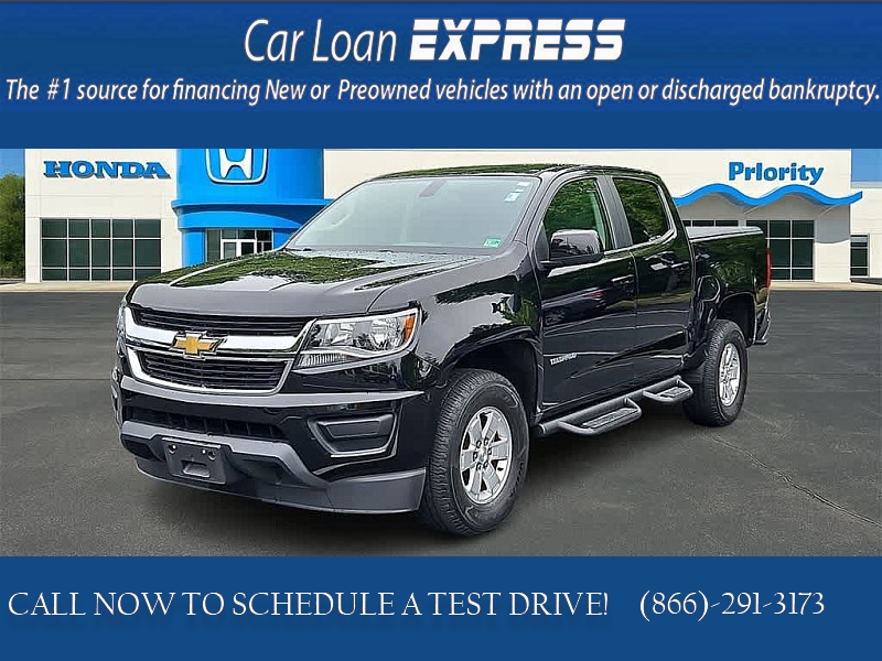 Used 2020  Chevrolet Colorado 2WD Crew Cab 128" Work Truck at CarloanExpress.Com near Hampton, VA