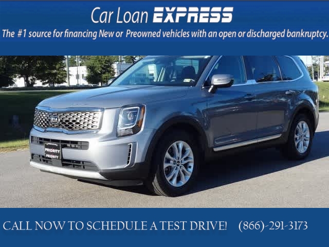 Used 2020  Kia Telluride 4d SUV AWD LX at CarloanExpress.Com near Hampton, VA