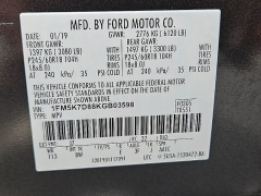 Used 2019  Ford Explorer 4d SUV FWD XLT V6 at CarloanExpress&period;Com near Hampton&comma; VA