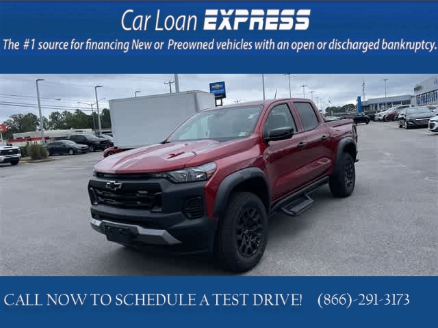 Used 2024  Chevrolet Colorado 4WD Crew Cab Trail Boss at CarloanExpress.Com near Hampton, VA