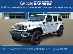 Used 2025  Jeep Wrangler 4xe Sahara 4x4 at CarloanExpress&period;Com near Hampton&comma; VA