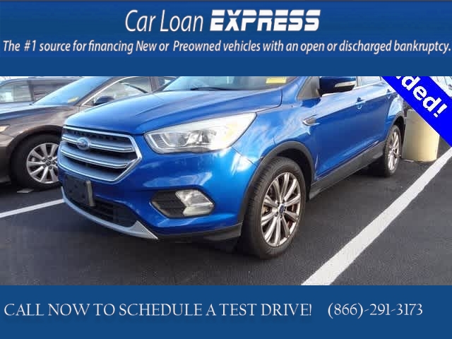 Used 2017  Ford Escape 4d SUV FWD Titanium at CarloanExpress.Com near Hampton, VA