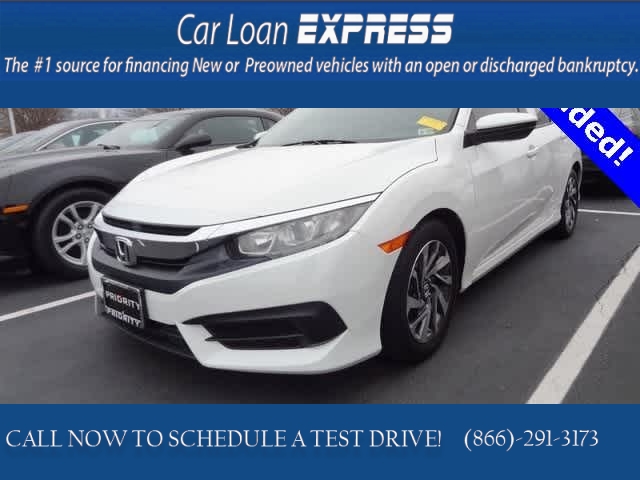 Used 2016  Honda Civic Sedan 4d EX at CarloanExpress.Com near Hampton, VA