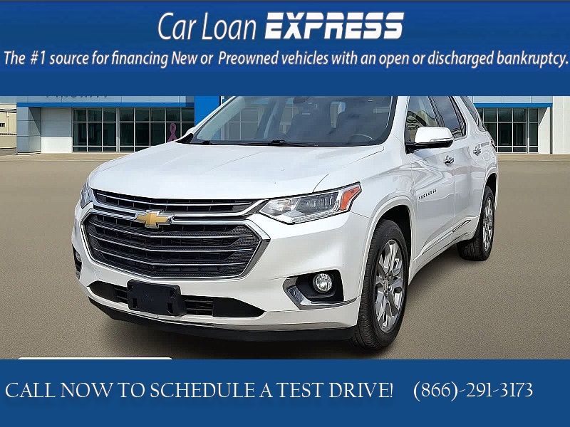 Used 2018  Chevrolet Traverse 4d SUV AWD Premier at CarloanExpress&period;Com near Hampton&comma; VA