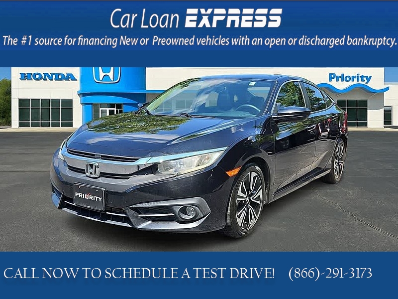 Used 2017  Honda Civic Sedan EX-L CVT at CarloanExpress&period;Com near Hampton&comma; VA