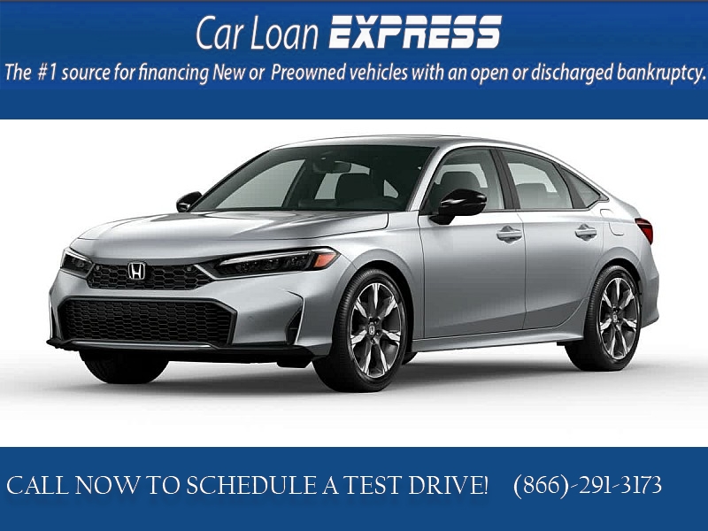 New 2025  Honda Civic Sedan Hybrid Sport Touring CVT at CarloanExpress.Com near Hampton, VA