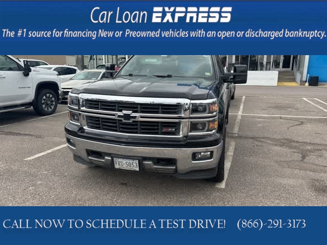 Used 2014  Chevrolet Silverado 1500 4WD Double Cab 143.5" LT w/2LT at CarloanExpress.Com near Hampton, VA