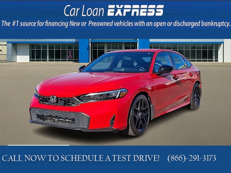 Used 2025  Honda Civic Sedan Sport CVT at CarloanExpress&period;Com near Hampton&comma; VA