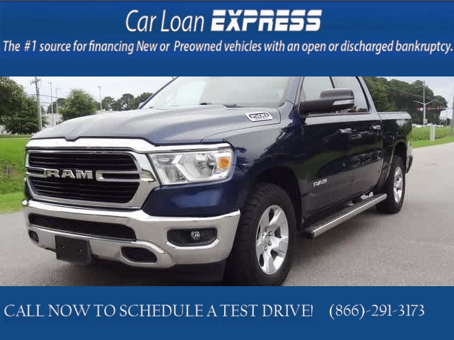 Used 2019  Ram 1500 Big Horn/Lone Star 4x4 Crew Cab 5'7" Box at CarloanExpress.Com near Hampton, VA