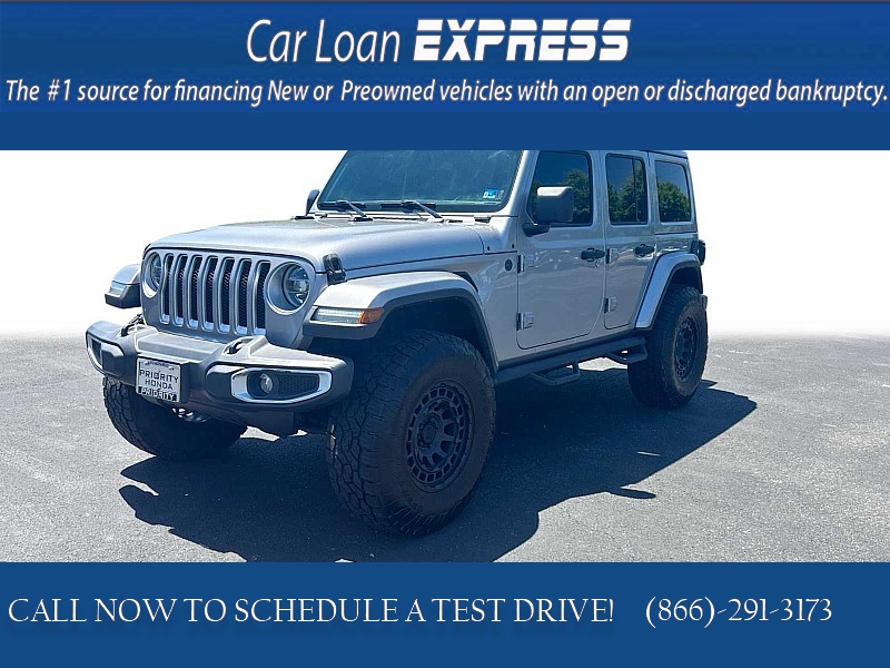 Used 2020  Jeep Wrangler Unlimited Sahara 4x4 at CarloanExpress&period;Com near Hampton&comma; VA