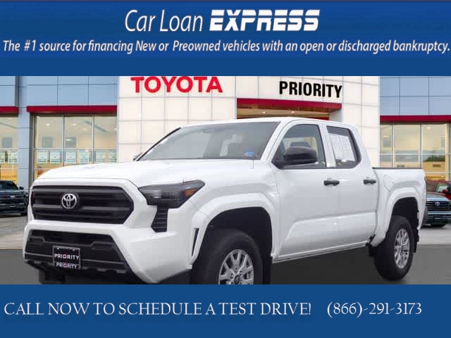 Used 2024  Toyota Tacoma 2WD SR Double Cab 5ft Bed AT at CarloanExpress&period;Com near Hampton&comma; VA