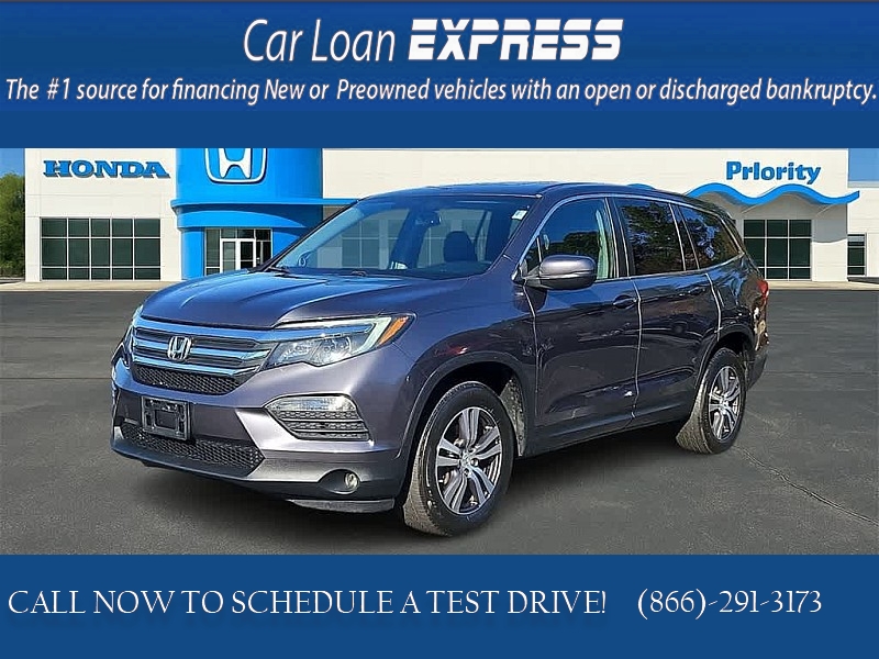 Used 2018  Honda Pilot 4d SUV AWD EX-L at CarloanExpress&period;Com near Hampton&comma; VA