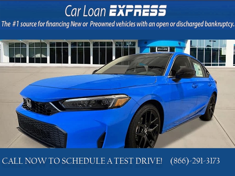 New 2025  Honda Civic Hatchback Sport CVT at CarloanExpress.Com near Hampton, VA