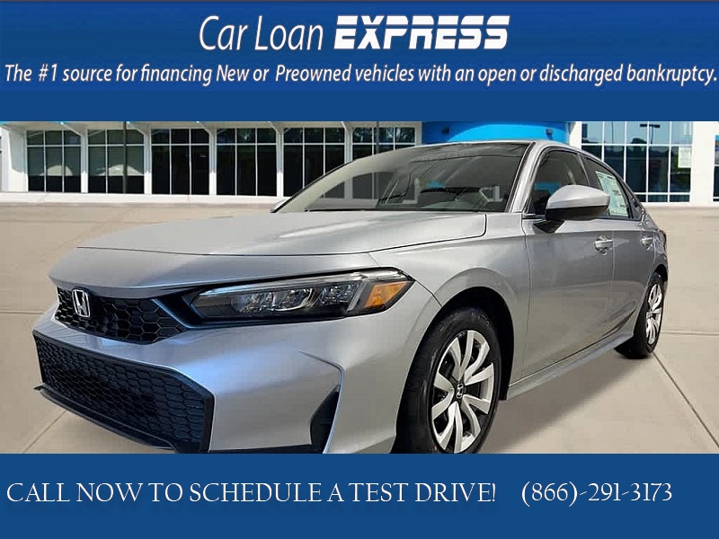 New 2025  Honda Civic Sedan LX CVT at CarloanExpress.Com near Hampton, VA