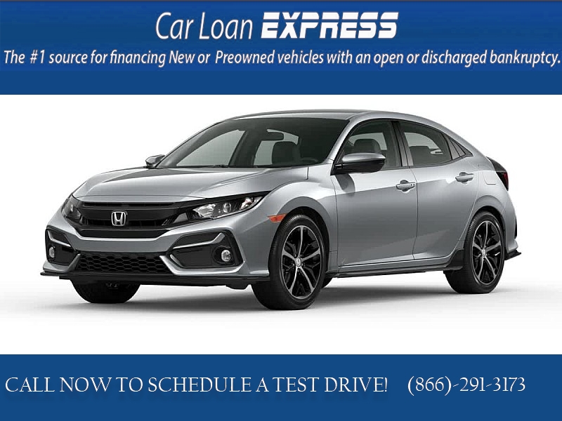 Used 2021  Honda Civic Hatchback Sport CVT at CarloanExpress.Com near Hampton, VA