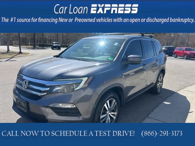 Used 2018  Honda Pilot 4d SUV FWD EX-L at CarloanExpress.Com near Hampton, VA