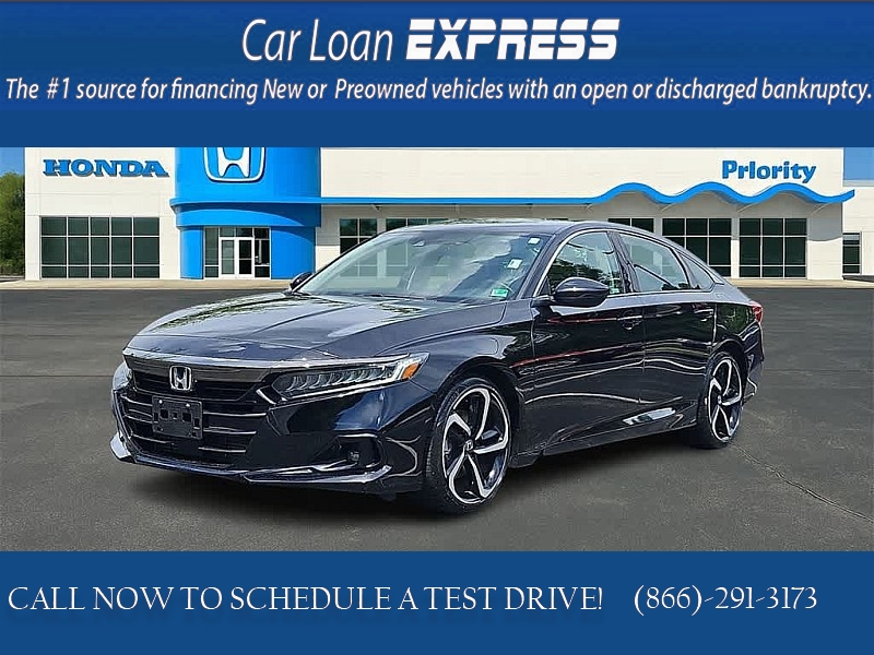 Used 2021  Honda Accord Sedan Sport SE 1.5T CVT at CarloanExpress.Com near Hampton, VA