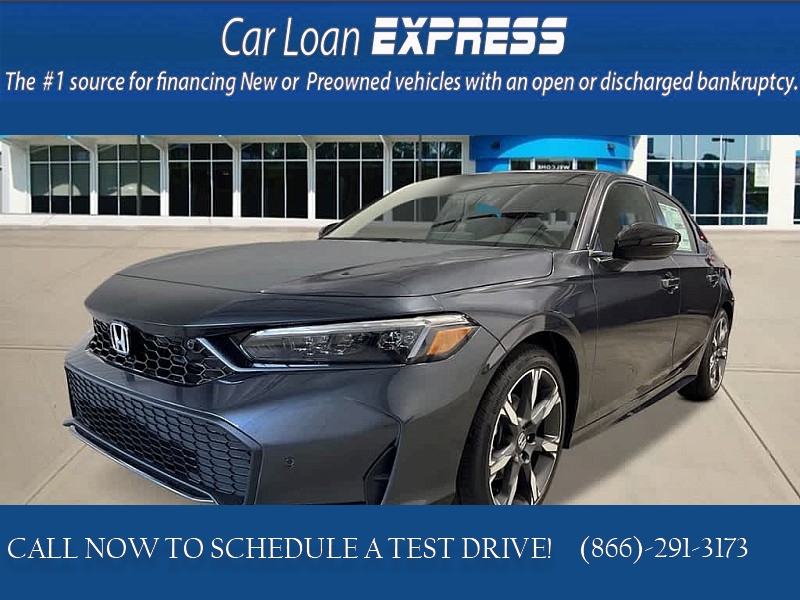 New 2025  Honda Civic Sedan Hybrid Sport Touring CVT at CarloanExpress.Com near Hampton, VA