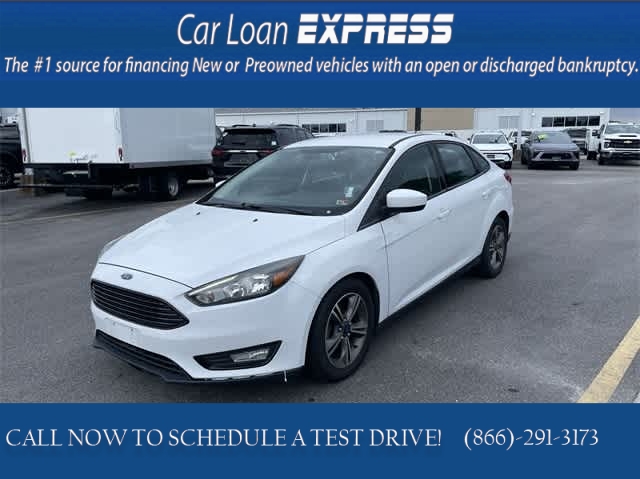 Used 2018  Ford Focus 4d Sedan SE EcoBoost at CarloanExpress.Com near Hampton, VA