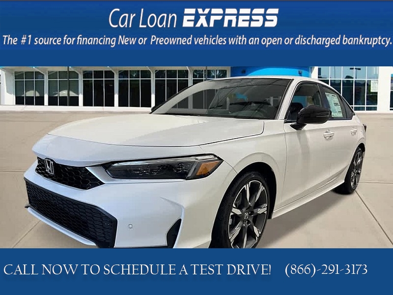 New 2025  Honda Civic Sedan Hybrid Sport Touring CVT at CarloanExpress.Com near Hampton, VA