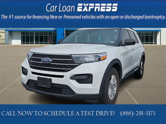 Used 2020  Ford Explorer 4d SUV RWD XLT 2.3L EcoBoost at CarloanExpress.Com near Hampton, VA