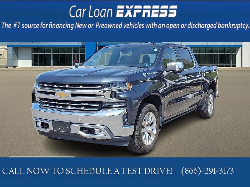 Used 2019  Chevrolet Silverado 1500 4WD Crew Cab 147" LTZ at CarloanExpress&period;Com near Hampton&comma; VA