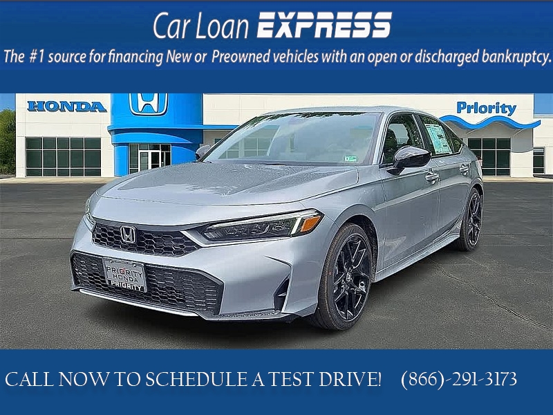New 2025  Honda Civic Sedan Hybrid Sport CVT at CarloanExpress.Com near Hampton, VA
