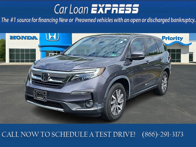 Used 2020  Honda Pilot 4d SUV FWD EX-L at CarloanExpress.Com near Hampton, VA