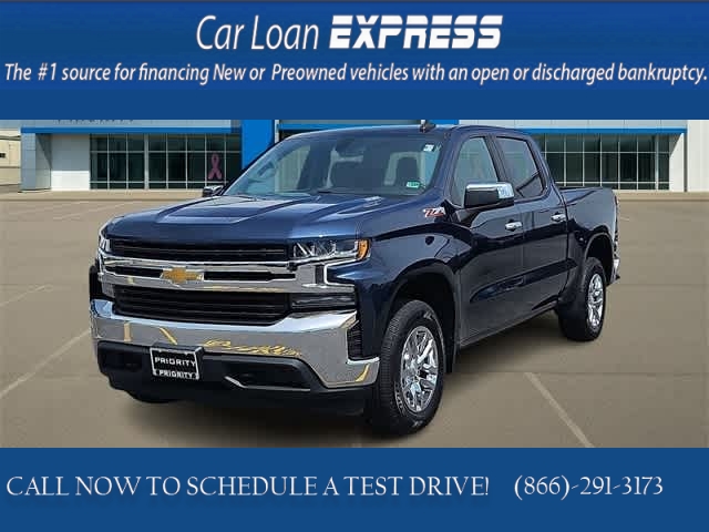 Used 2021  Chevrolet Silverado 1500 4WD Crew Cab 147" LT w/1LT at CarloanExpress.Com near Hampton, VA