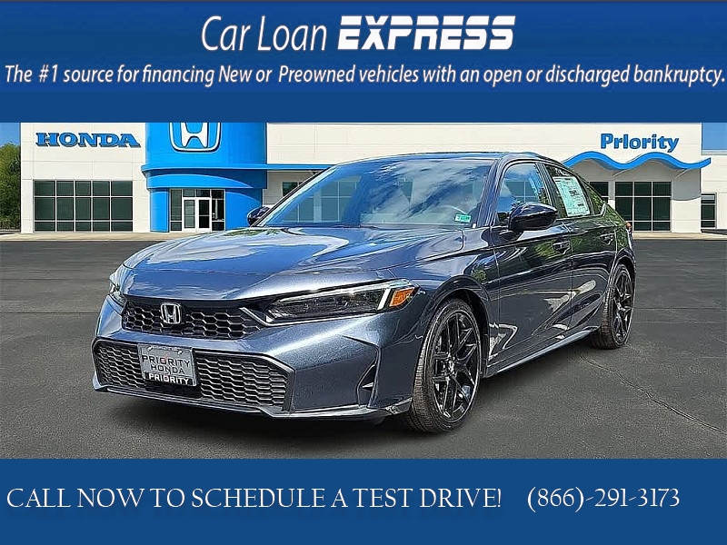 New 2025  Honda Civic Hatchback Sport CVT at CarloanExpress.Com near Hampton, VA
