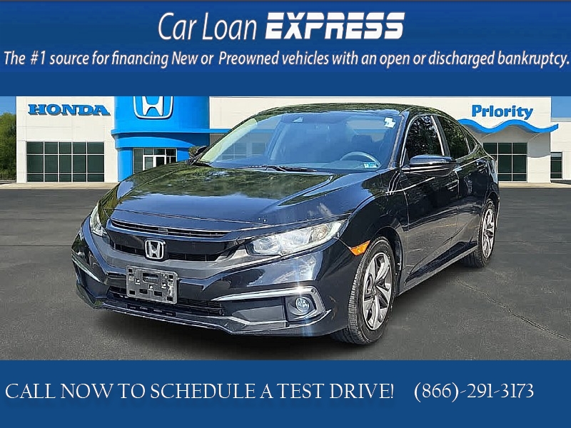 Used 2019  Honda Civic Sedan 4d LX CVT at CarloanExpress&period;Com near Hampton&comma; VA