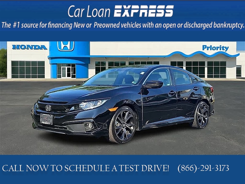 Used 2021  Honda Civic Sedan Sport CVT at CarloanExpress.Com near Hampton, VA