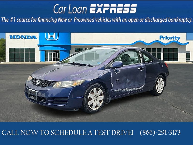 Used 2009  Honda Civic Coupe 2d LX Auto at CarloanExpress&period;Com near Hampton&comma; VA